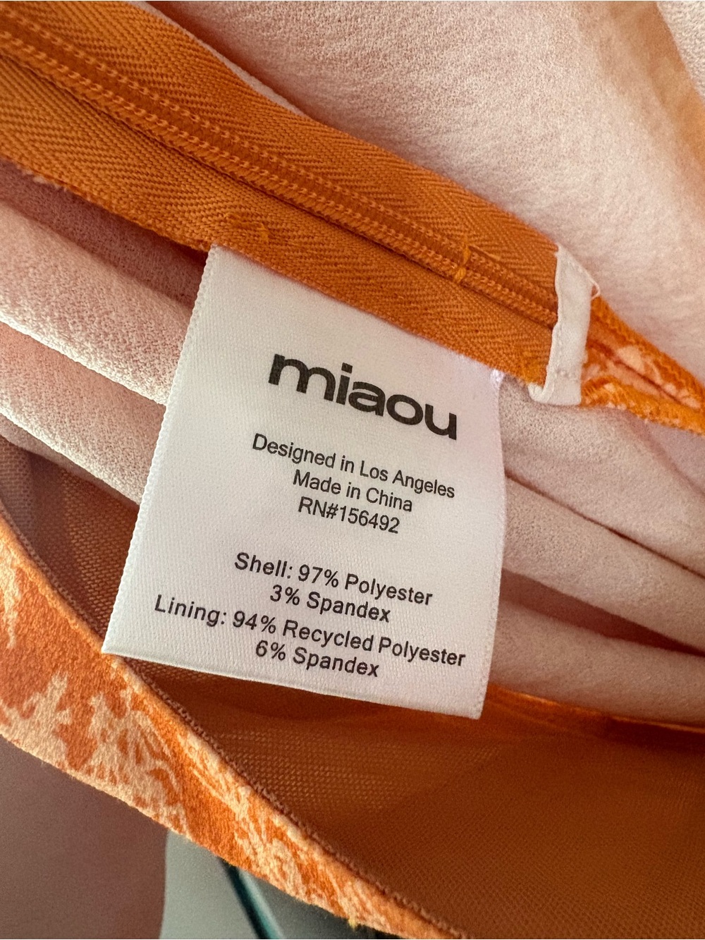 $410 Miaou Vivi Clementine Print Mini Dress - Picture 8 of 10